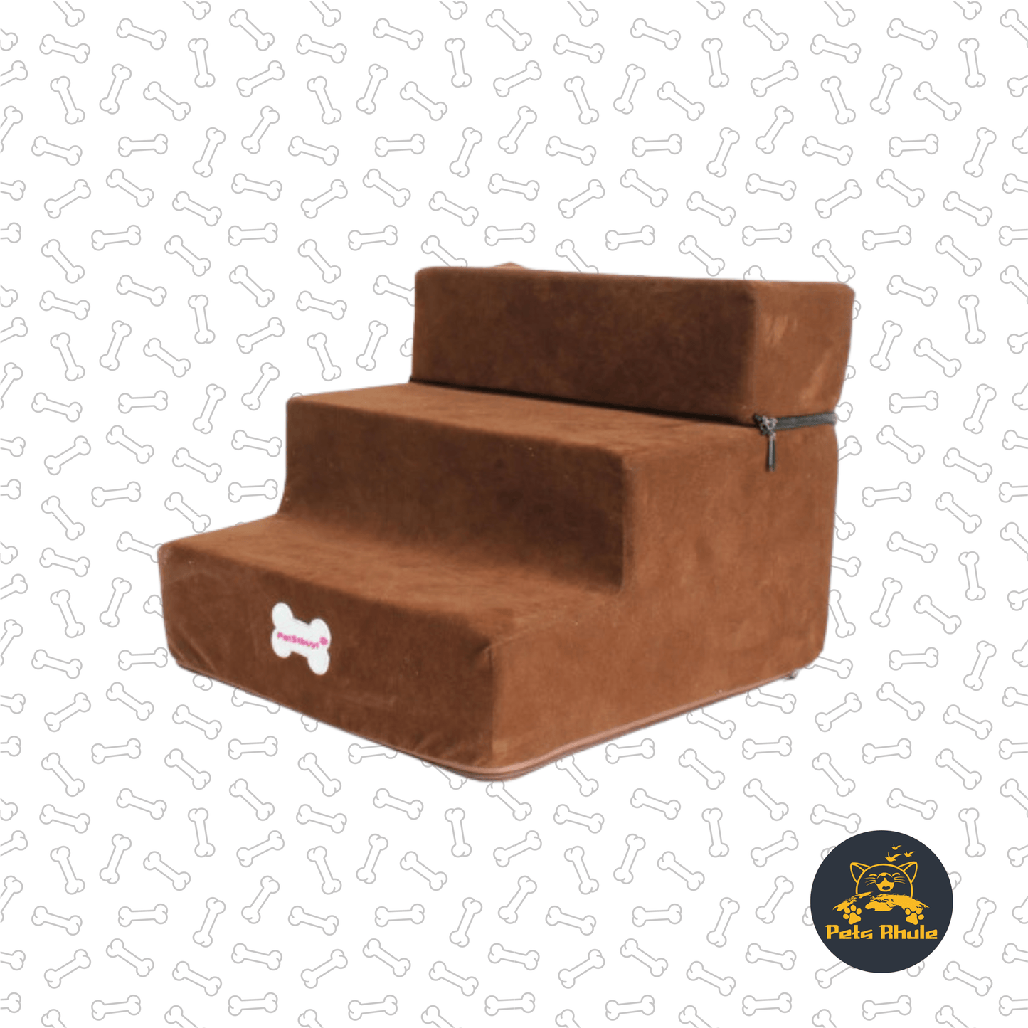 3 Layers Washable Pet Sponge Ladder khaki