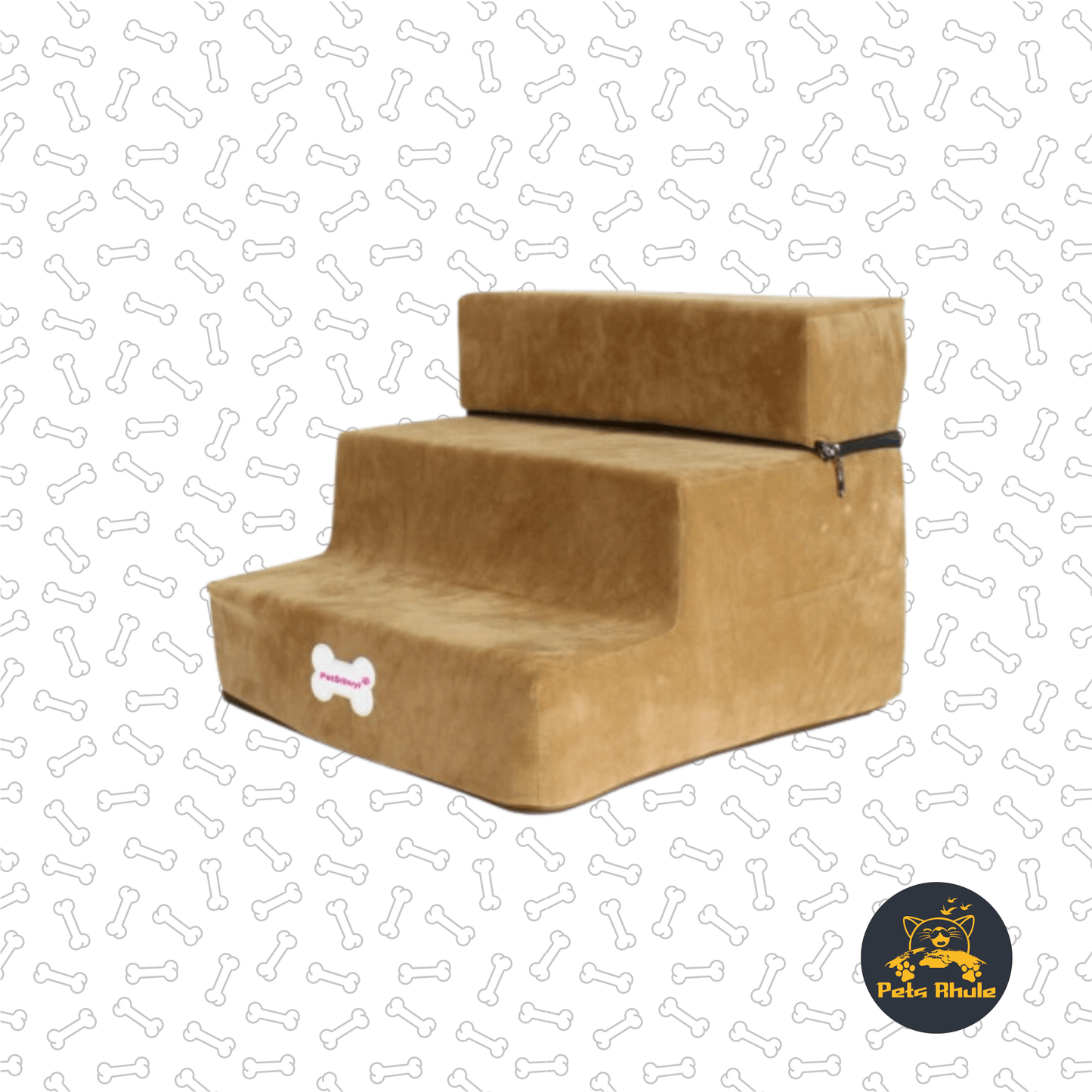 3 Layers Washable Pet Sponge Ladder yellow