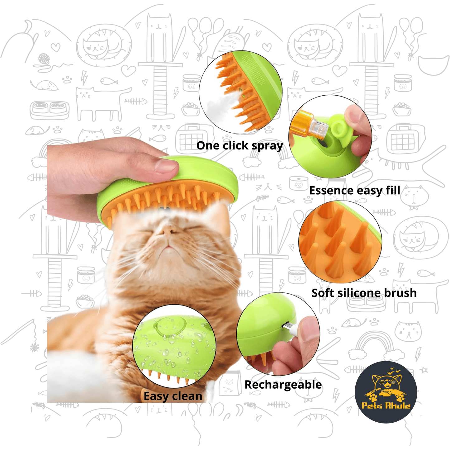 Cat Steam Brush guide