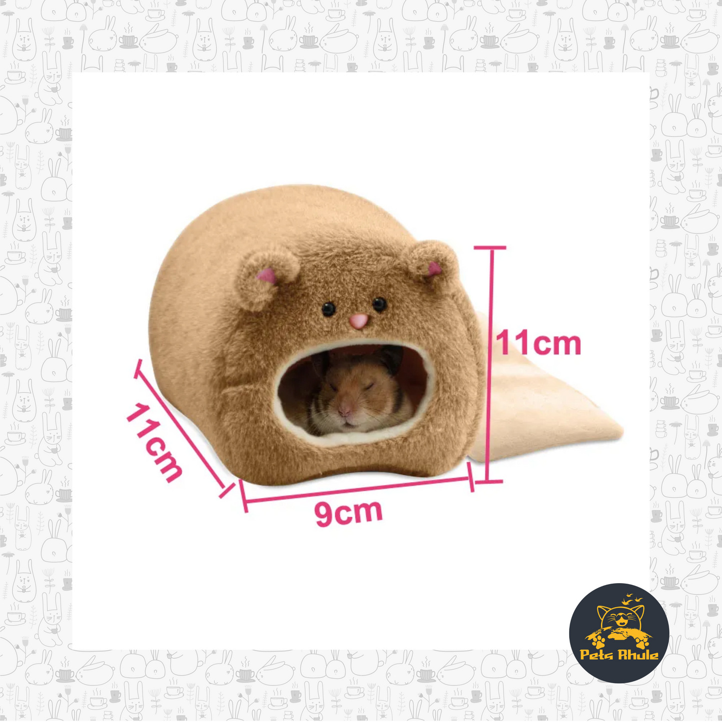 Hamster Soft Worm Bed