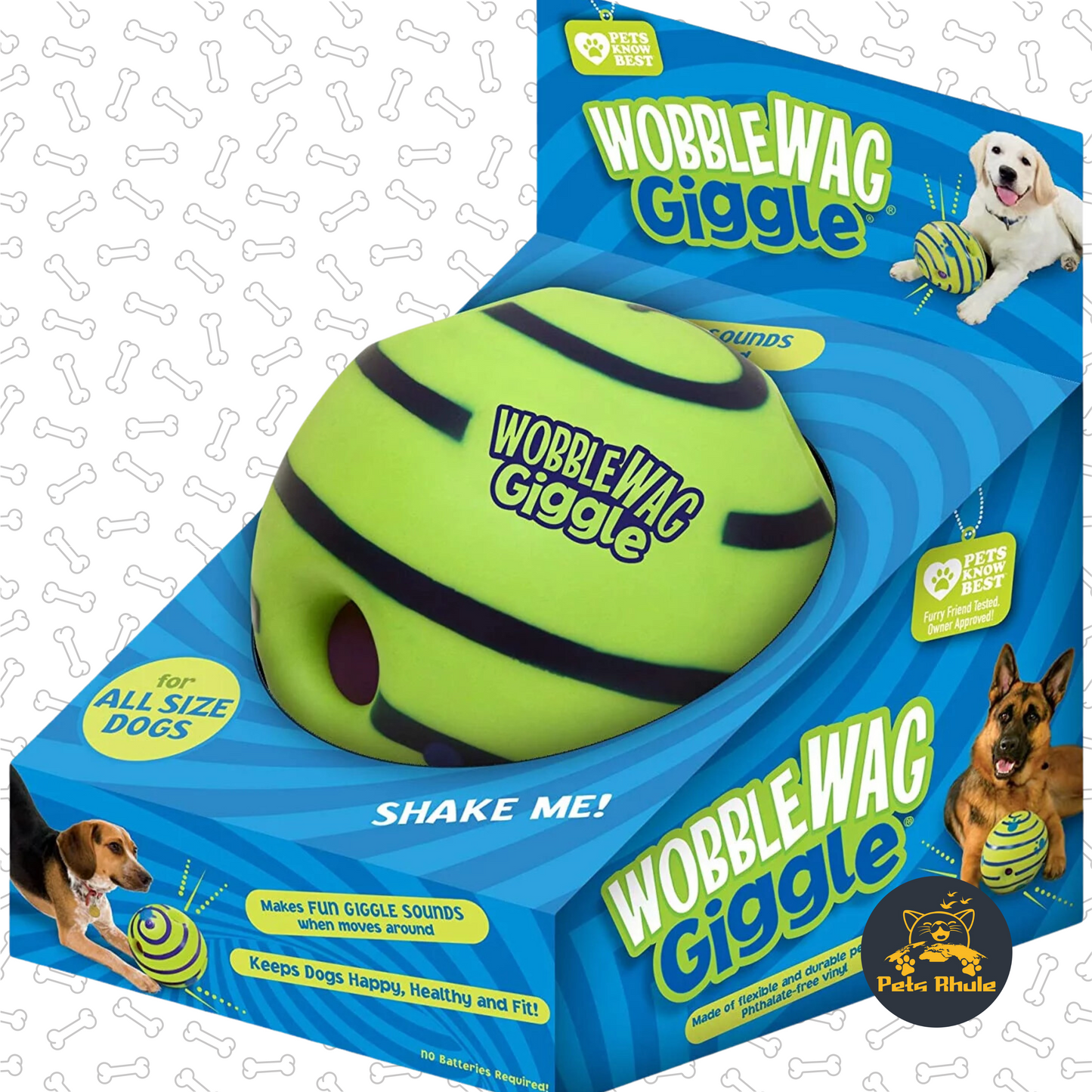 Dog Wobble Glow Ball
