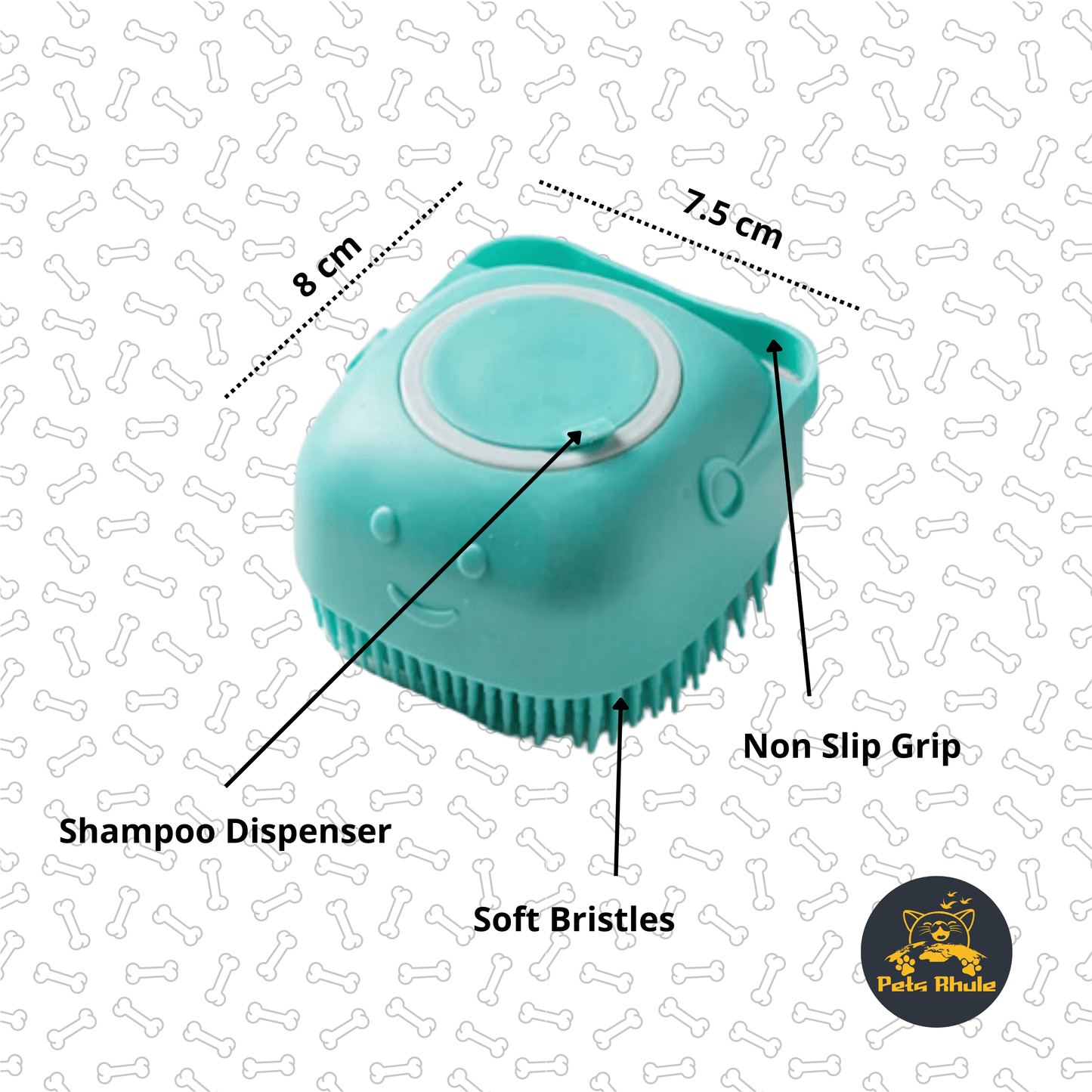 Soft Silicone Dog Brush
