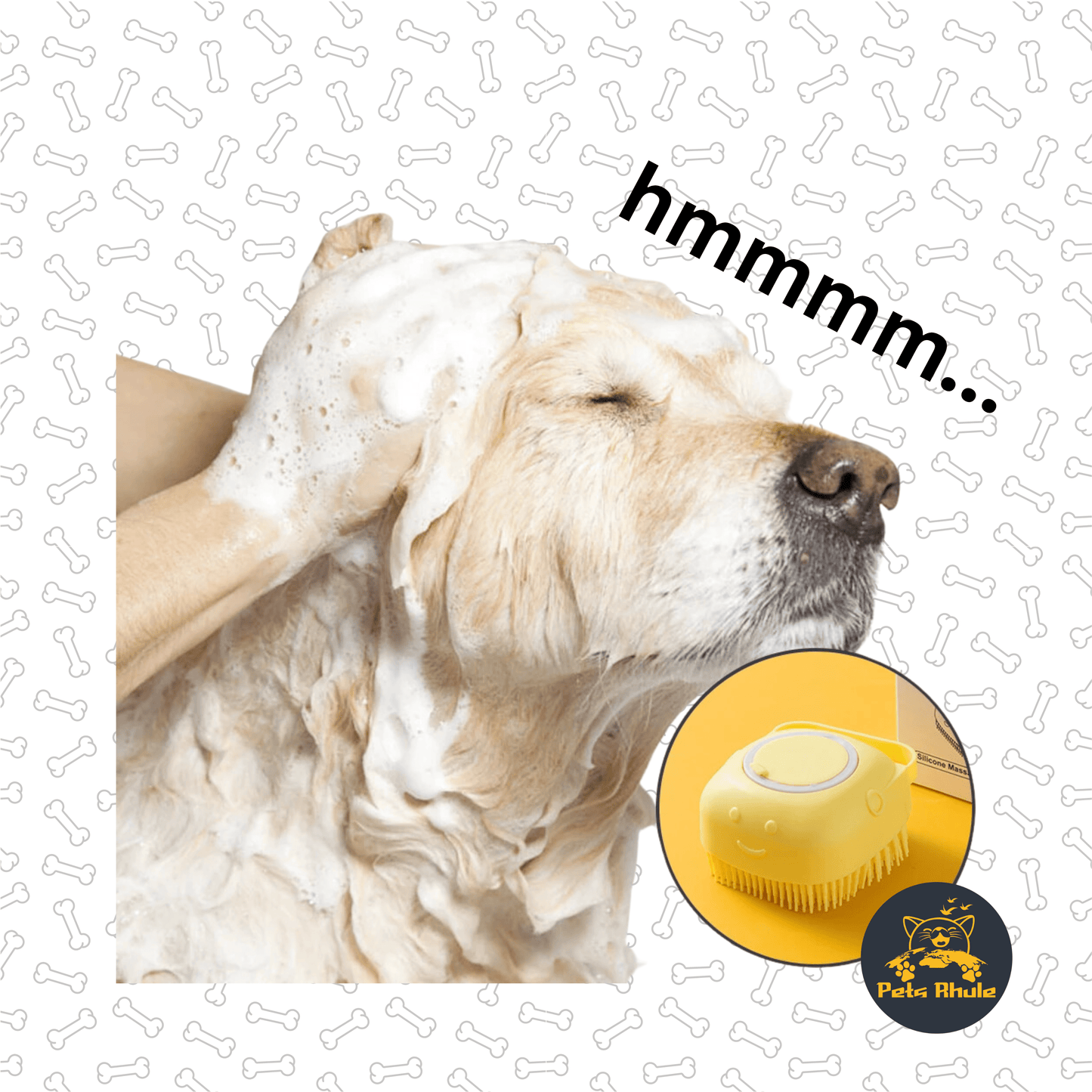 Soft Silicone Dog Brush
