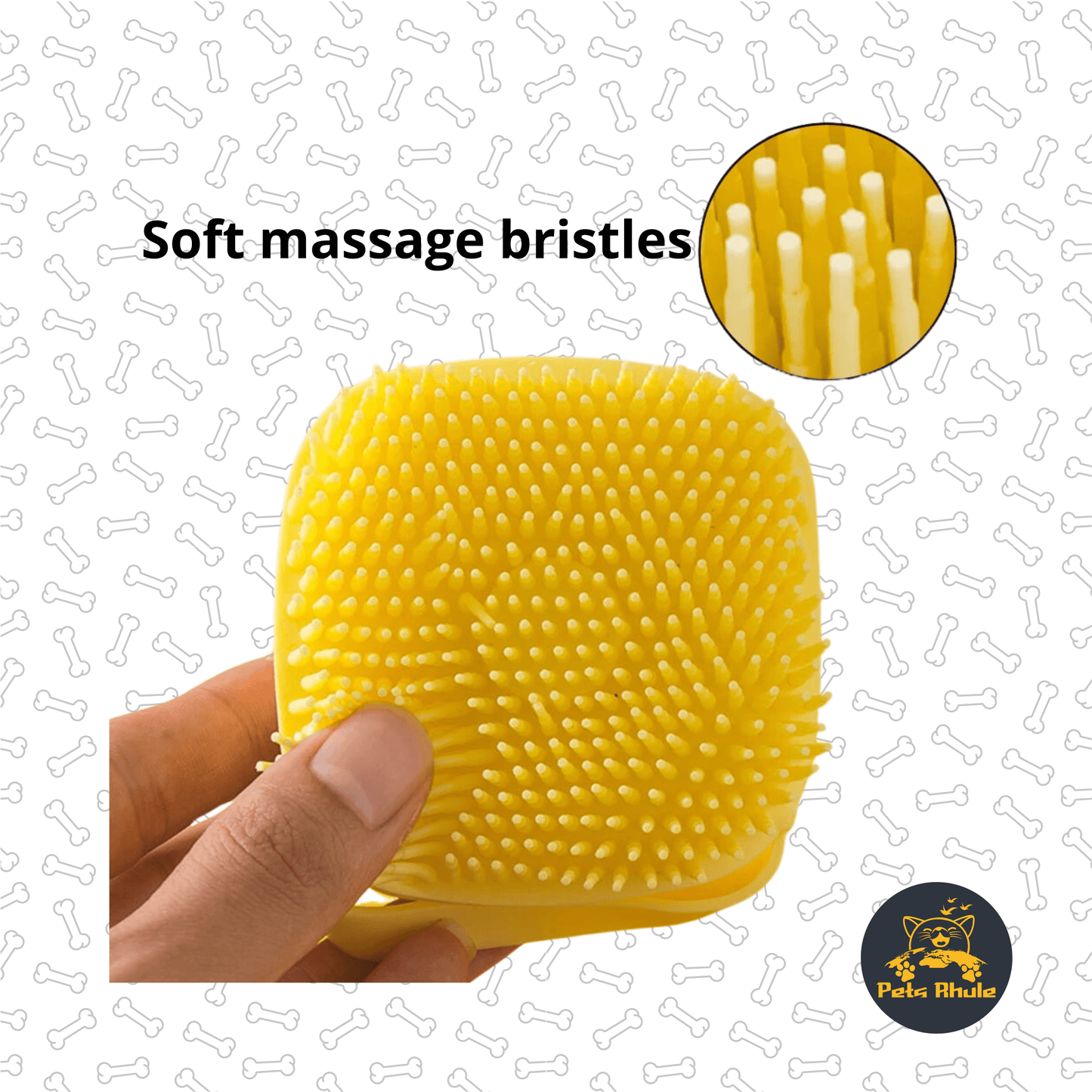 Soft Silicone Dog Brush