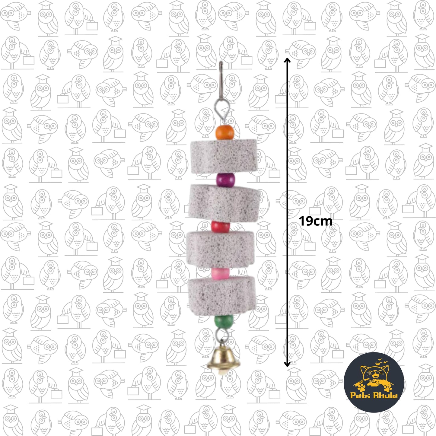 Stone Minerals Parakeet Toy