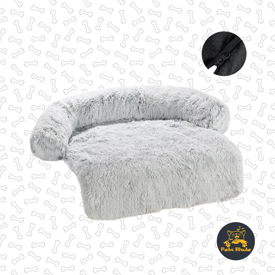 Washable Dog Cushion Blanket Sofa Cover GRAY