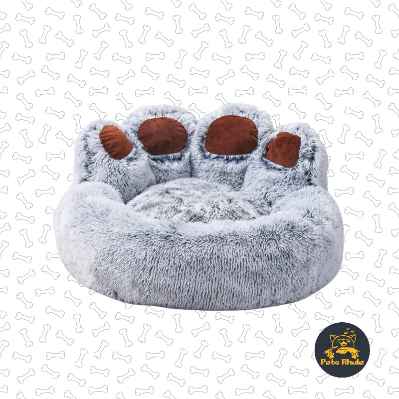 Washable Plush Sofa Beds LIGHT GRAY