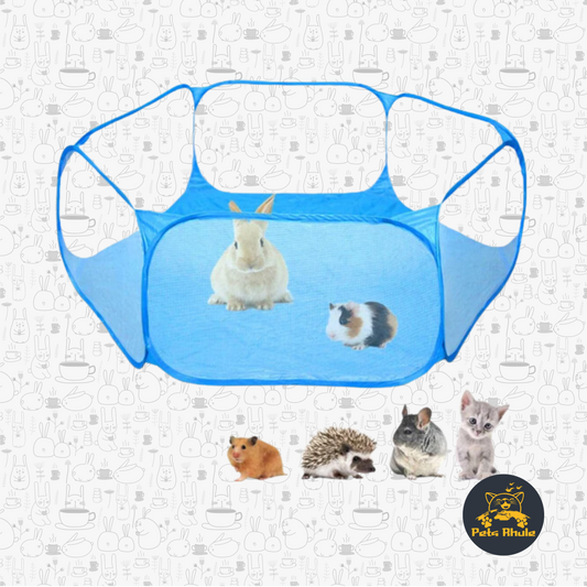 Portable Small Pet Cage Playpen Open Folding Yard Fence